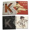 Karate inchie samples (one inch square!)
<br /><br />
These samples show how the slide-in art works. 